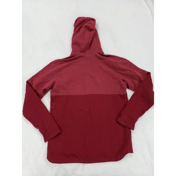 Adidas Hoodie Red M/L Adult Activewear Gym Casual Hoodie Kangaroo Pocket Warm - Picture 9 of 10